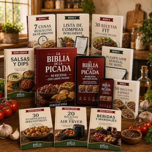 90 Recetas con Carne Picada